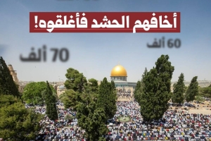 أخافهم الحشد في الأقصى فأغلقوه!