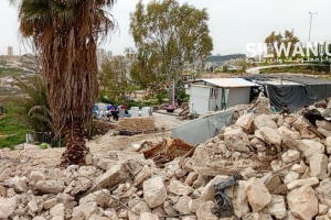 هدم في سلوان والعيسوية