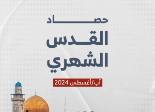 حصاد القدس الشهري أغسطس آب 2024