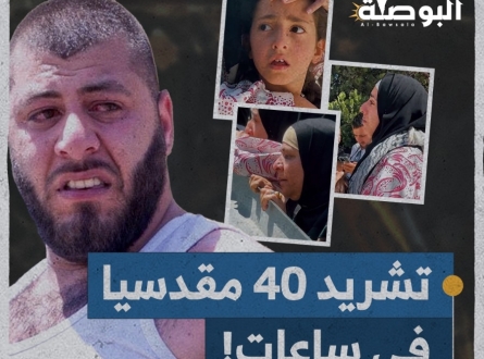 تشريد 40 شخصًا في ساعات بالقدس المحتلة