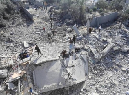 مليون دولار أمريكي خسائر البنية التحتية في قطاع غزة