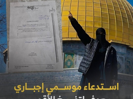 استدعاء موسمي إجباري لإفراغ الأقصى