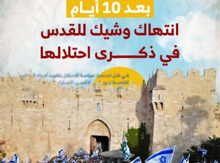 انتهاك وشيك للقدس في ذكرى احتلالها