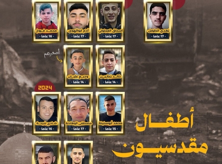 أطفال مقدسيون جثامينهم محتجزة