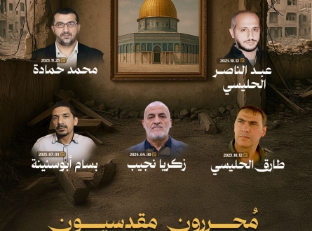يرفع العدد لـ5 منذ بداية الحرب.. اغتيال محرر مقدسي في غزة