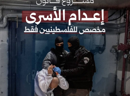 مشروع قانون إعدام الأسرى في سجون الاحتلال