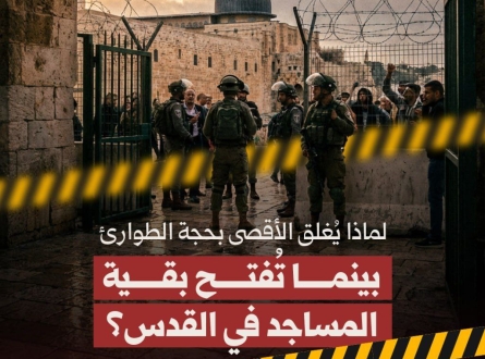 لماذا يُغلق الأقصى بحجة الطوارئ؟!