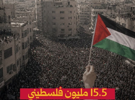 أكثر من 15 مليون فلسطيني في العالم
