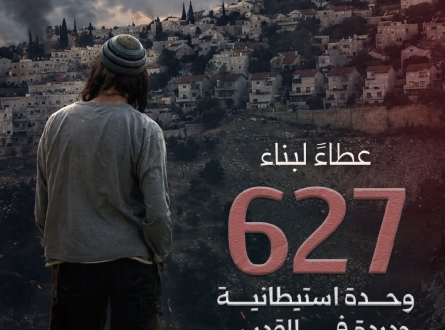 عطاء لبناء 627 وحدة استيطانية جديدة في القدس