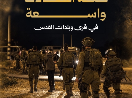 حملة اعتقالات واسعة في قرى وبلدات القدس