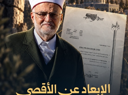 الإبعاد عن الأقصى يلاحق الشيخ صبري